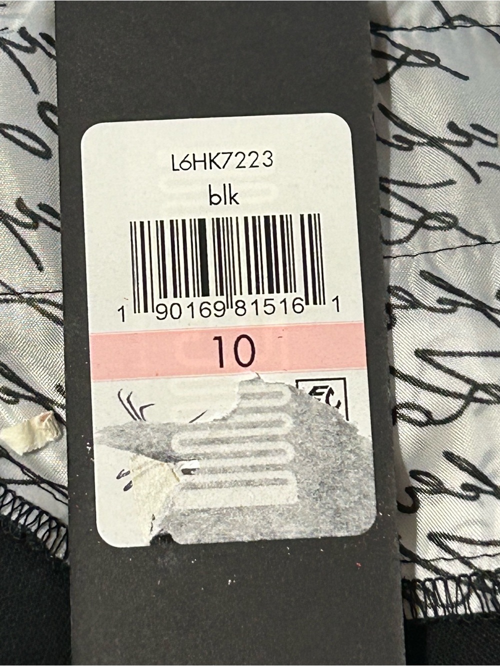 Karl Lagerfeld- Black dress straight leg pants 10 - Picture 7 of 8